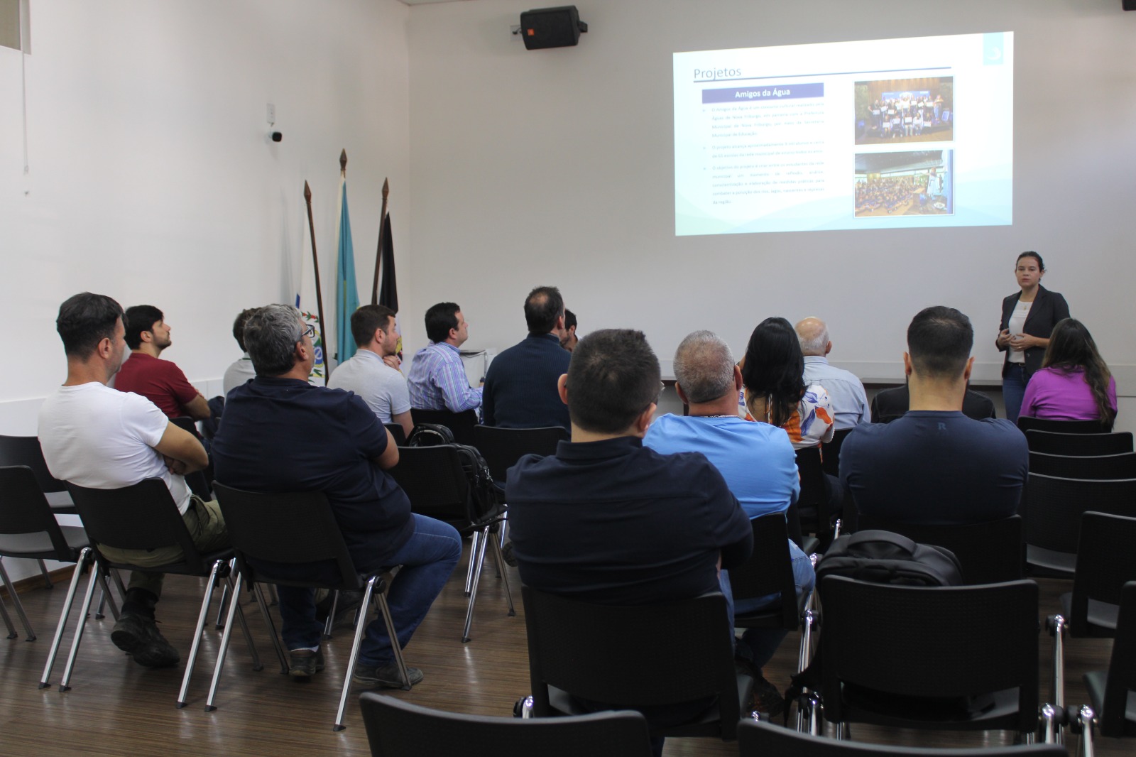 ETE do Cônego - Nova Friburgo é assunto de encontro presencial  com Plenário e Câmara Técnica do CBH-R2R